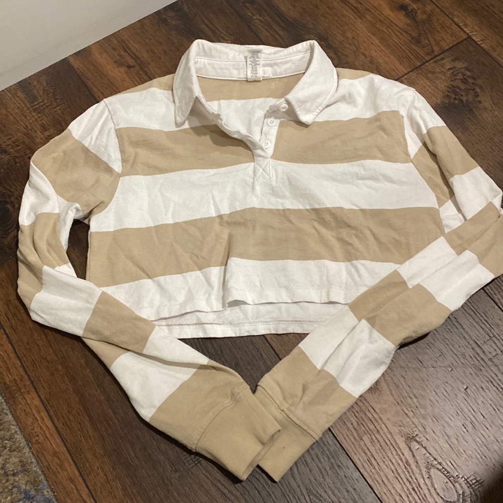 cropped long sleeve